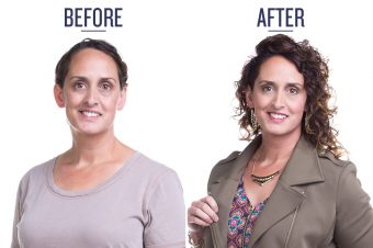 before and after photo