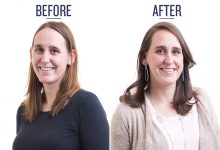 before and after photo