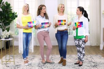 4 Women wearing a white that looks best on them