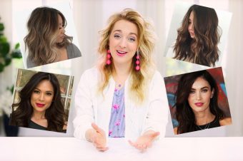 DYT Hair Expert teaches brown hair for each Type
