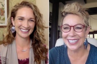 Anne interviewing Carol in preparation for the launch of the Carol Tuttle Healing Center