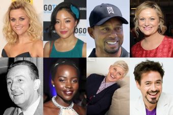 Collage of Type 1 celebrities