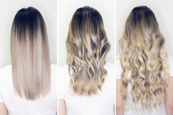 3 versions of hair, showing different Yin Yang elements for your Type