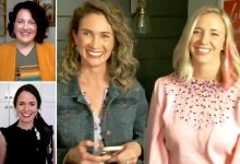 Anne, Jaleah, and guests