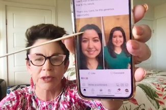 Carol teaching face profiling